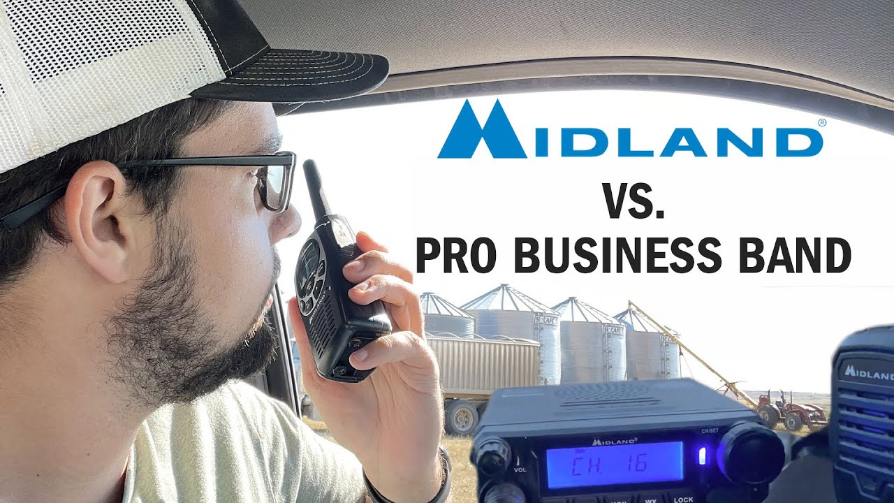 Двусторонние радиостанции на ферме: Midland GMRS и Business Band