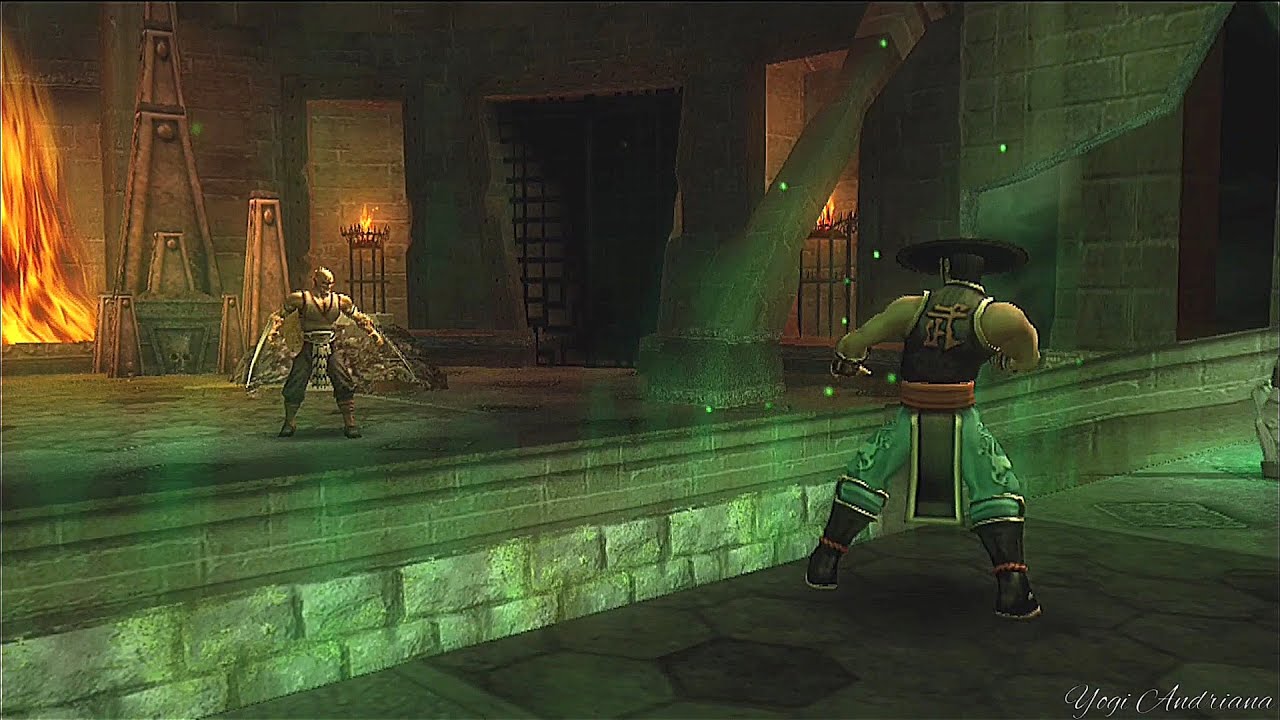 Mortal Kombat: Shaolin Monks — Kung Lao Hard Mode, часть 5 — битва с боссом Баракой