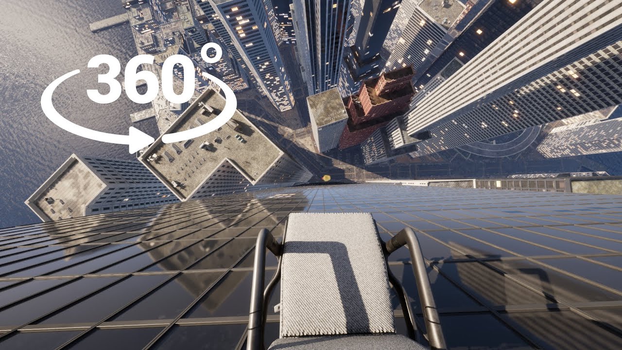 Fall into the backrooms in 360&deg;  VR  4K