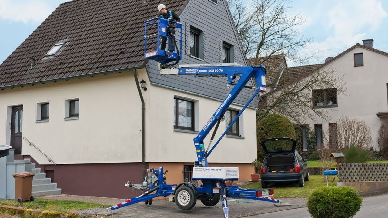 Anhänger-Arbeitsbühnen mieten | BEYER-Mietservice