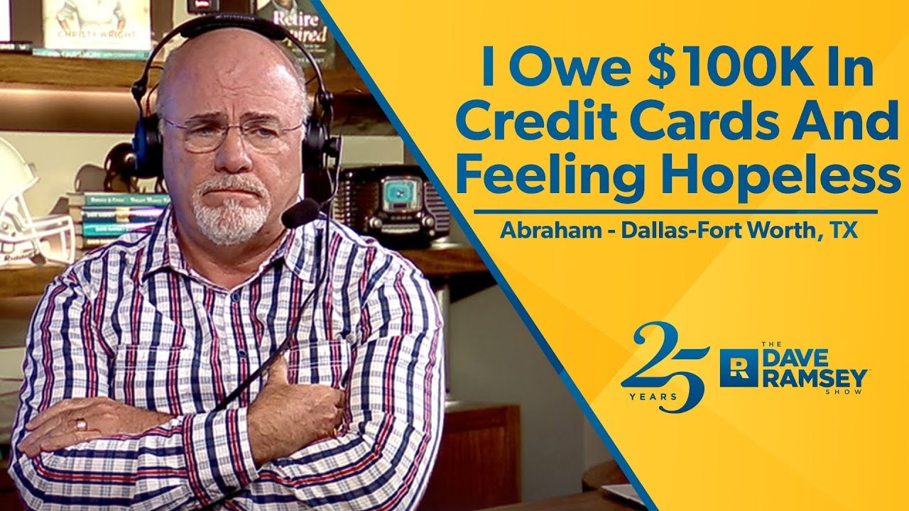I Owe $100,000 In Credit Card Debt