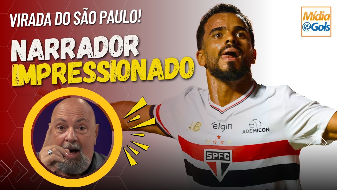 Narrador FICA ABISMADO e FAZ ISSO na virada - São Paulo 2 x 1 Flamengo