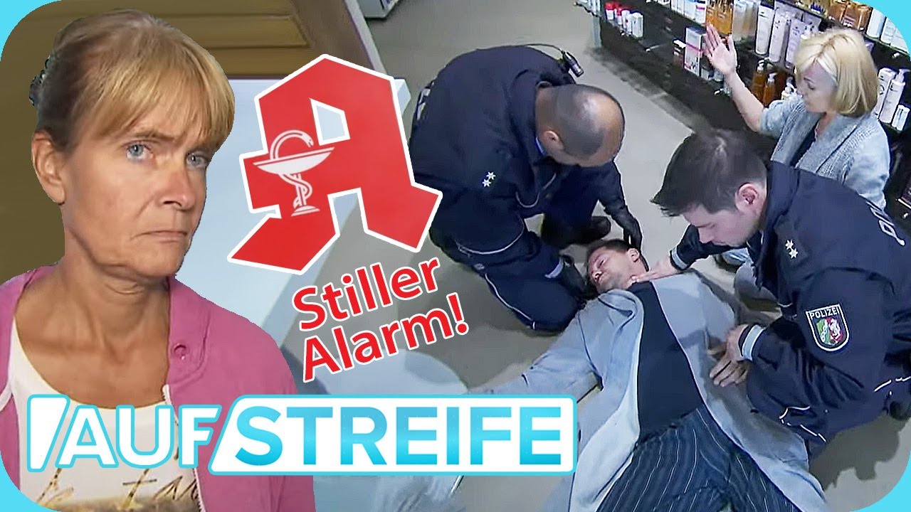 Stiller Alarm ausgelöst: Geht in der Apotheke ein VERBRECHEN vor sich? | Auf Streife | SAT.1