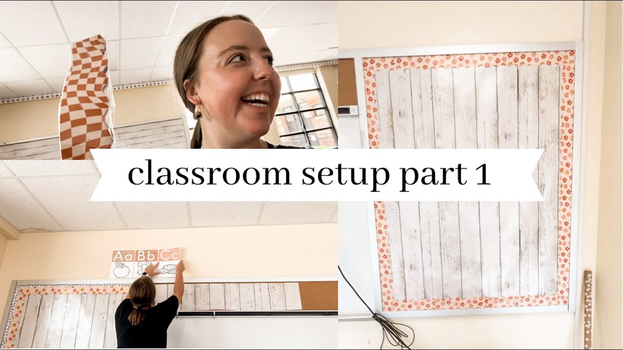 classroom setup part 1 //  first year teacher