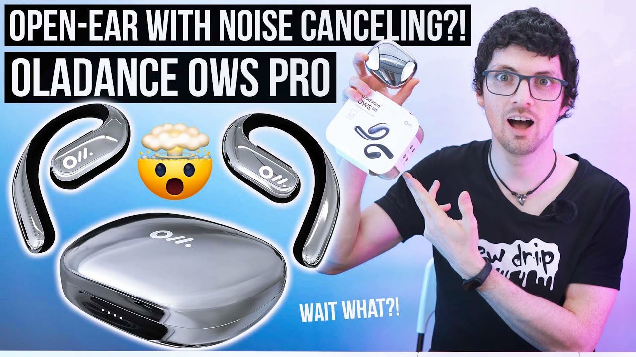 Worlds First Open-Ear Headphones With Noise Canceling? Oladance OWS Pro Review & Test (Black Friday)