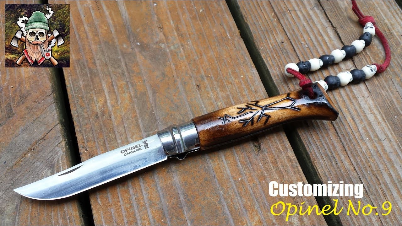 Opinel N.09 Carbone Customizing