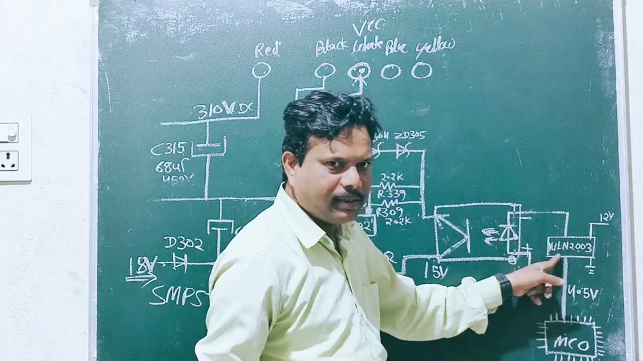 VCC pin 📍 DC fan motor circuit diagram @dilipvare