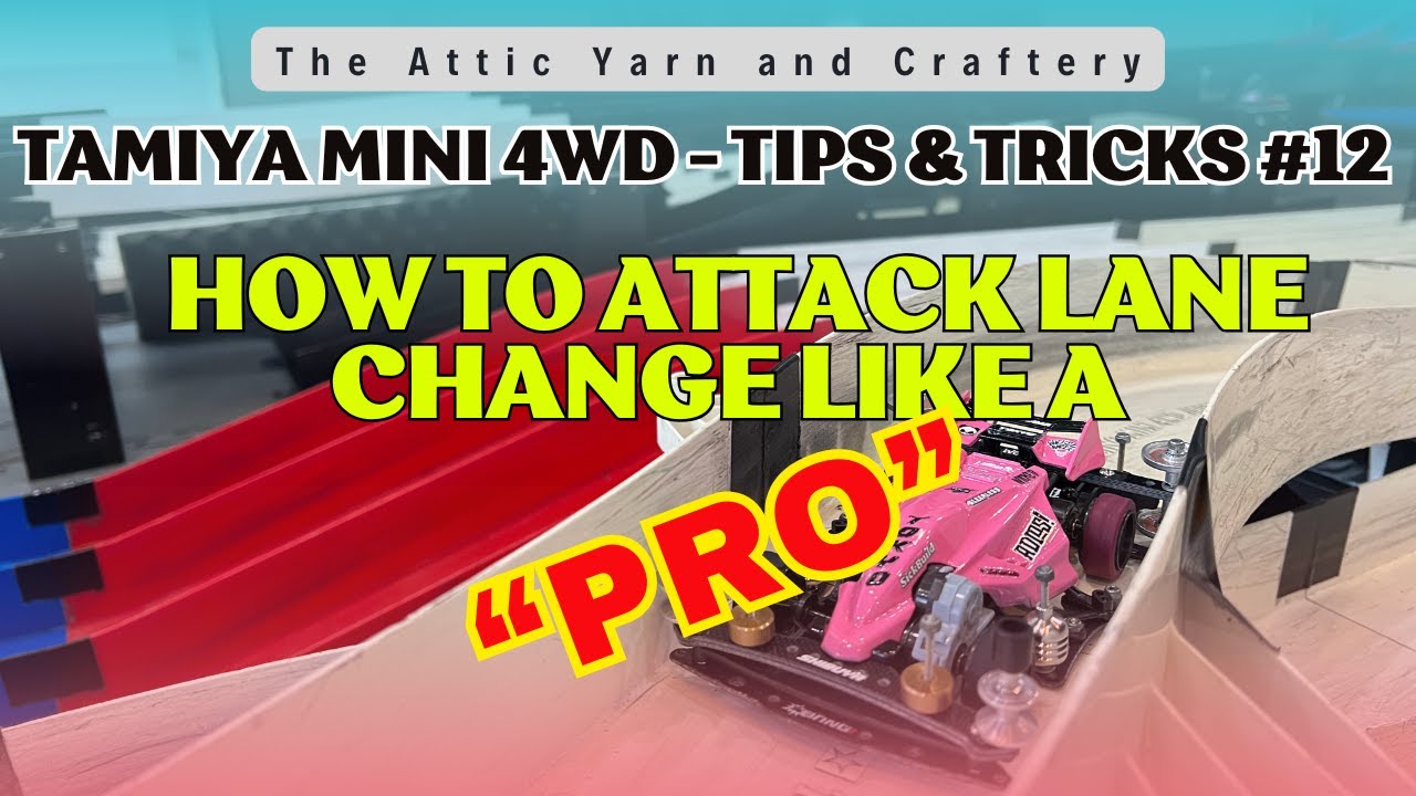 Tamiya Mini 4WD - Tips & Tricks #12 (How to attack LC like a PRO)