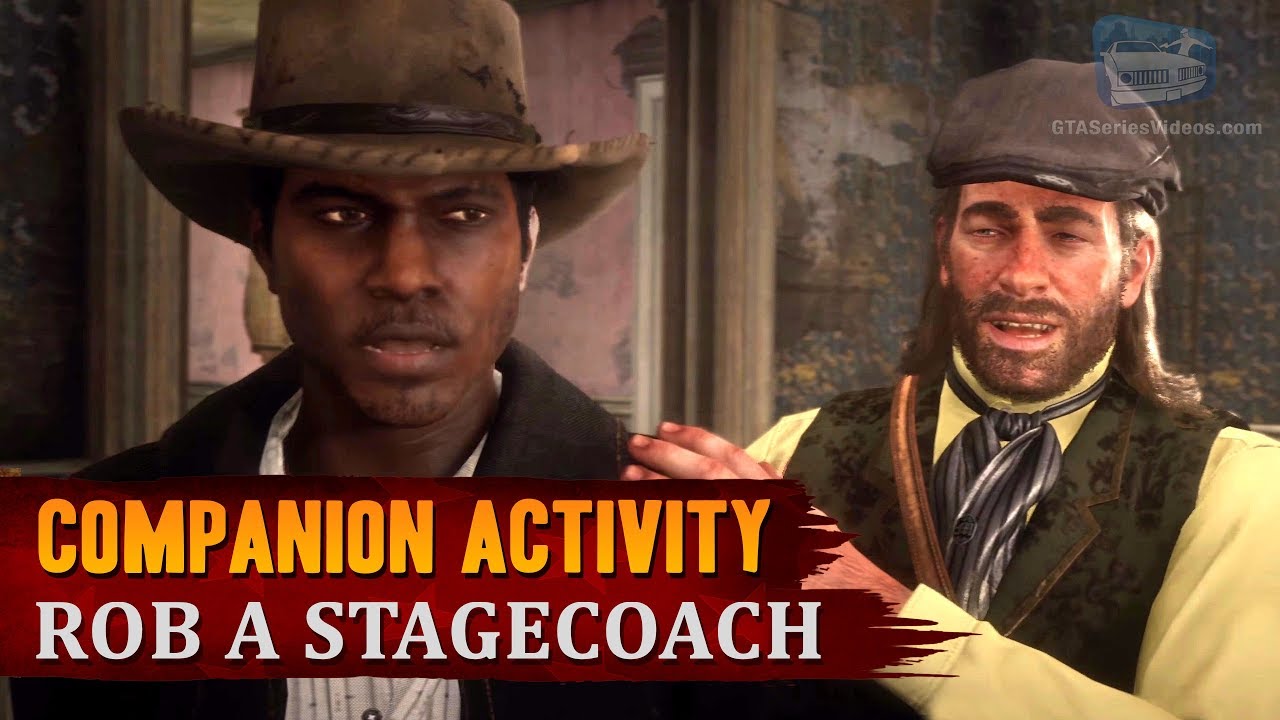 Red Dead Redemption 2 - Companion Activity #12 - Coach Robbery (Lenny)