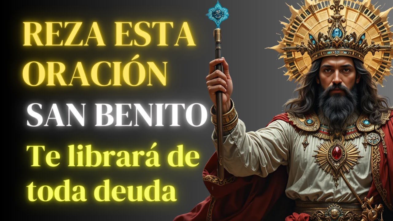Repite la ORACIÓN de SAN BENITO mas poderosa… Adios deudas
