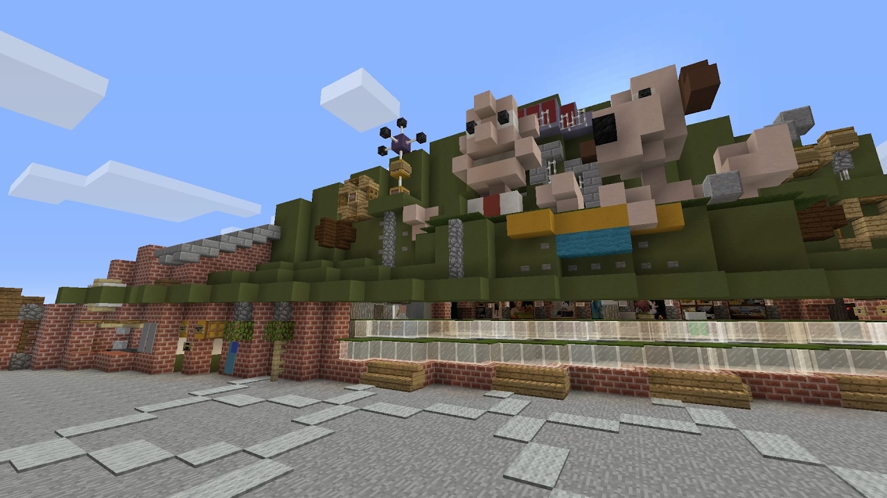 Wallace And Gromit's Thrill-O-Matic | Blackpool Pleasure Beach (Minecraft)