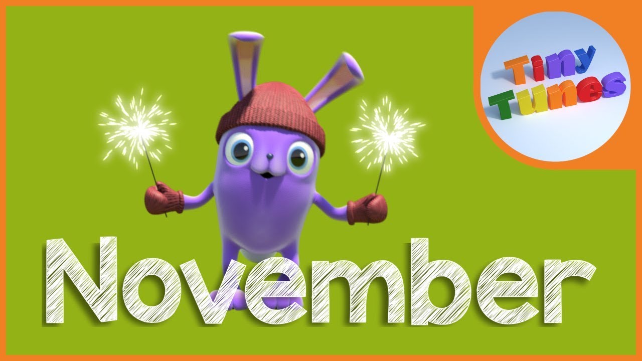 English Months of the Year Song | 12 Months of the Year Song | Tiny Tunes