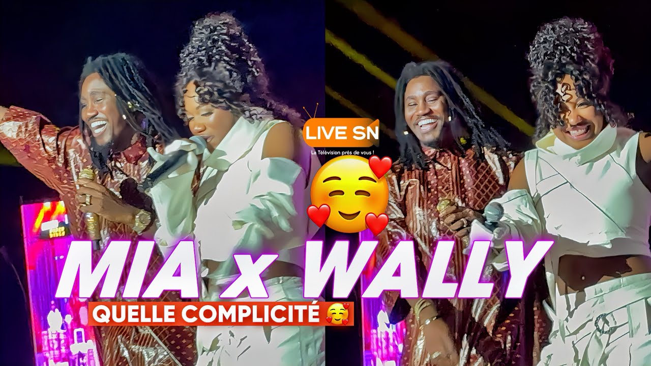 MIA GUISSÉ TOTH NA CONCERT WALLY SECK AVEC UNE TENUE TRES OSÉE🥰 DU JAMAIS VU😳