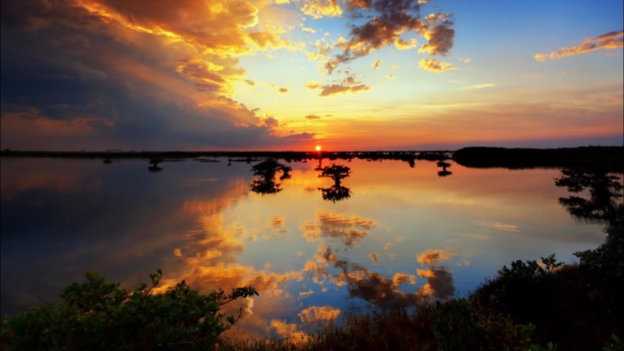 Golden Hour Magic in Titusville — Bridge, Marsh, and Space Coast Views