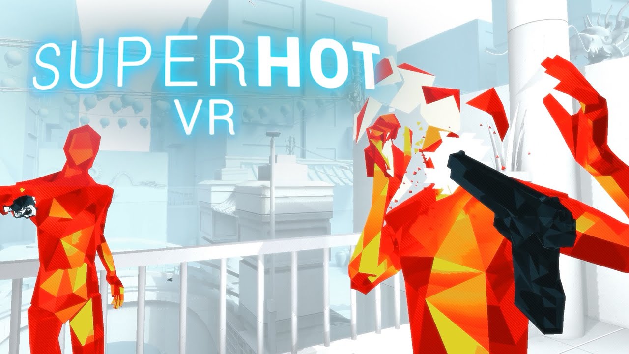 Super Hot VR - My First Time Live Streaming a VR Game
