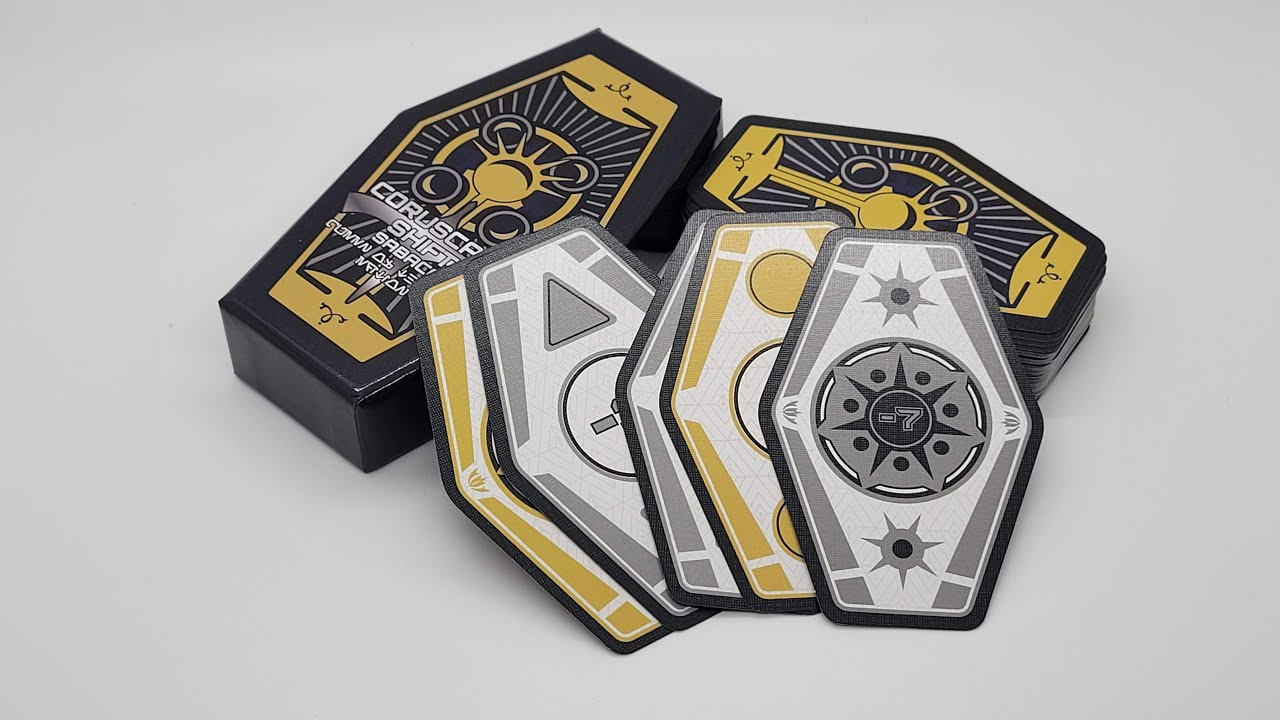 Coruscant Shift Sabacc Card Deck | Halcyon Galactic Starcruiser Sabacc | 62 Card Corellian Spike