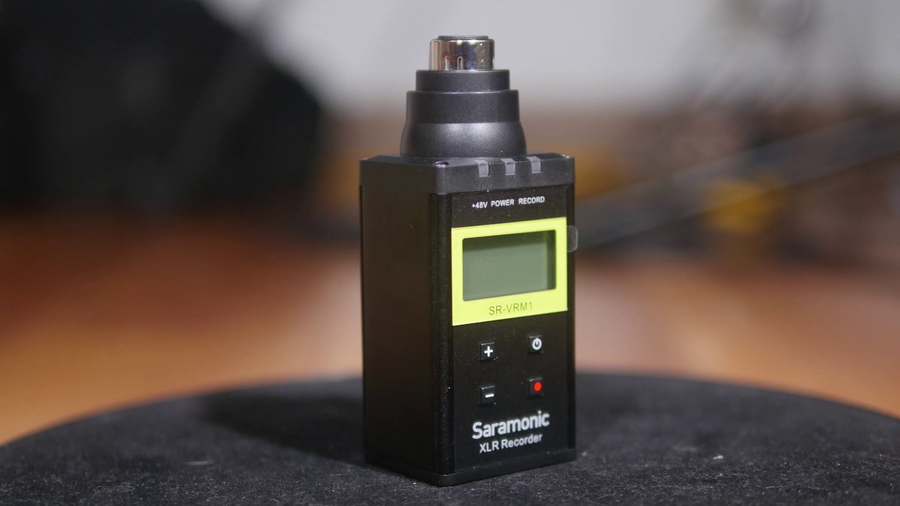 Saramonic SR-VRM1 XLR field recorder review