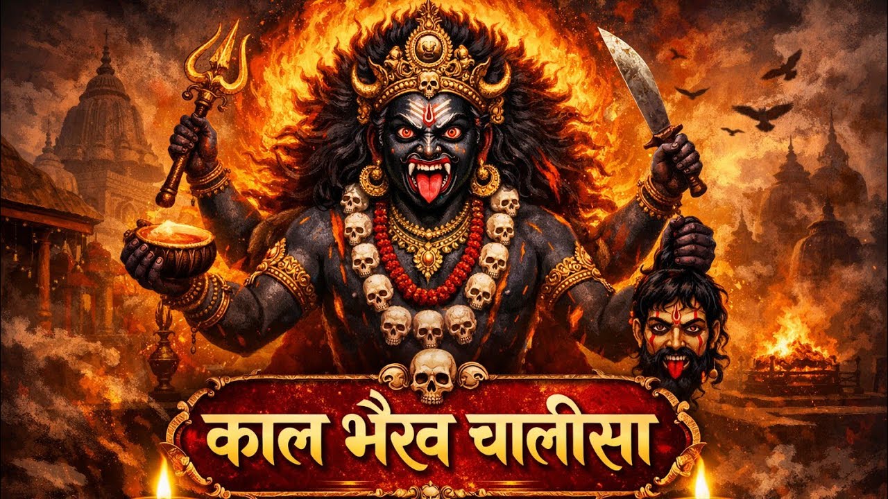 Kal Bhairav Chalisa | काल भैरव चालीसा | Powerful Bhairav Chalisa | Bhairav Baba Bhajan