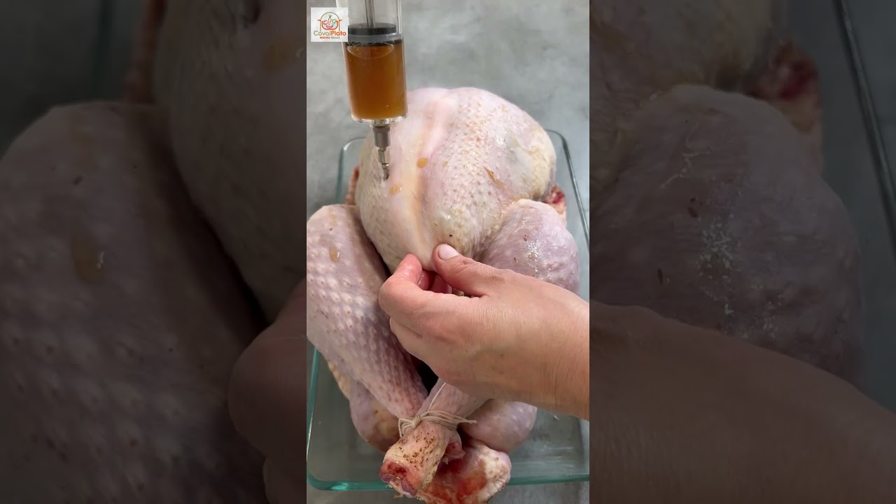 Preparar pavo relleno al horno Navidad #receta #recetasnavide&ntilde;as