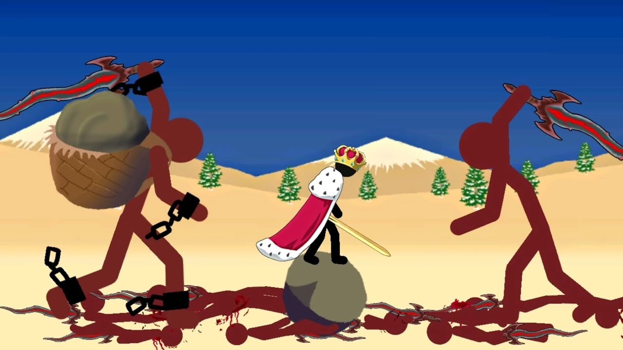 King zarek vs Blood blades / stick war legacy animation