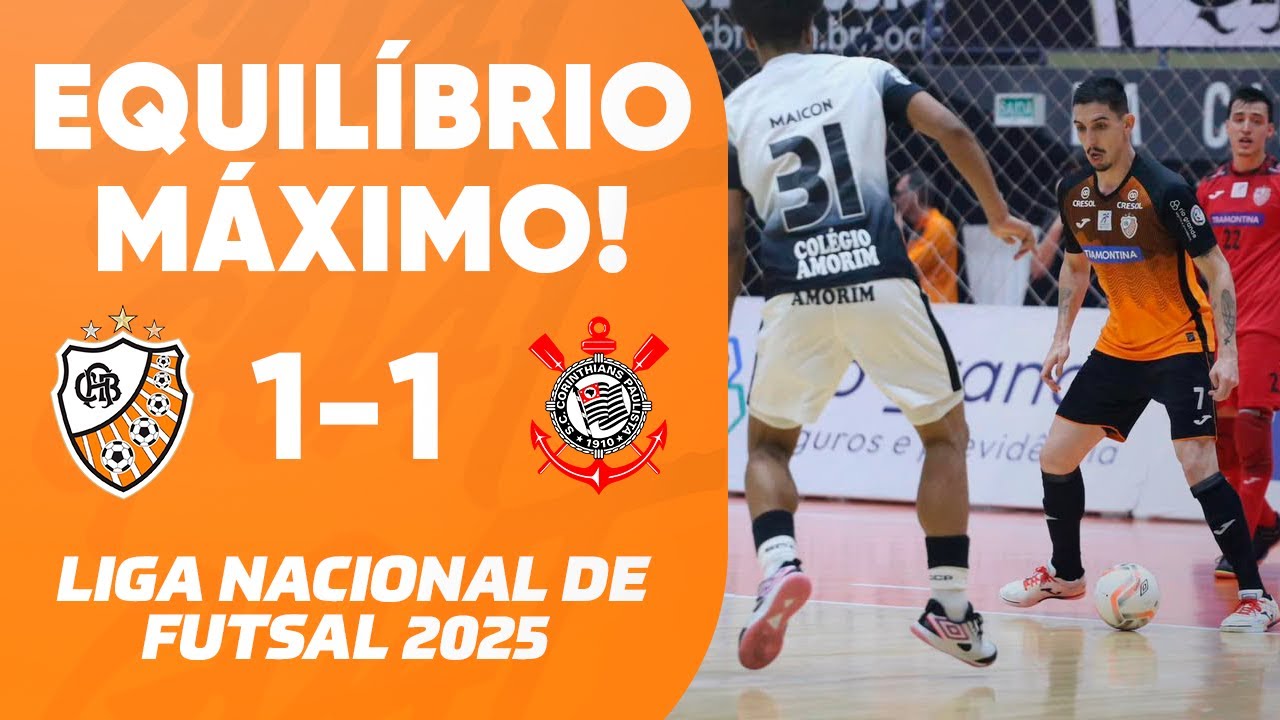 ⚔️ EQUIL&Iacute;BRIO TOTAL! CARLOS BARBOSA E CORINTHIANS FICAM NO EMPATE NAS OITAVAS DA LNF!