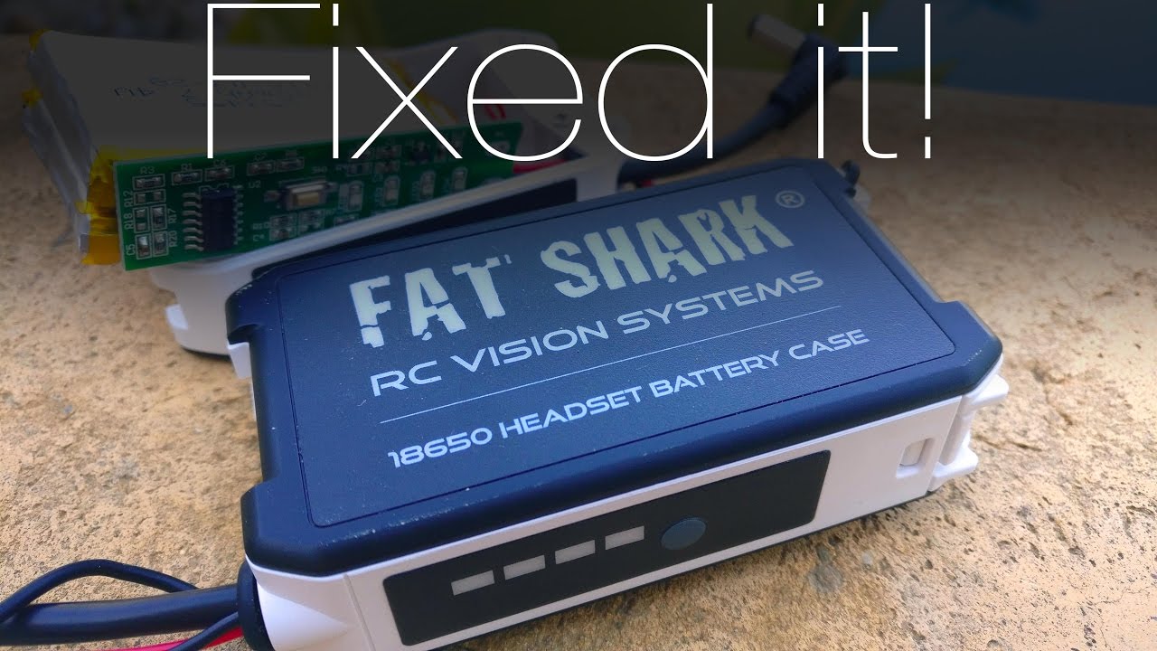 Fatshark 18650 Case Mod