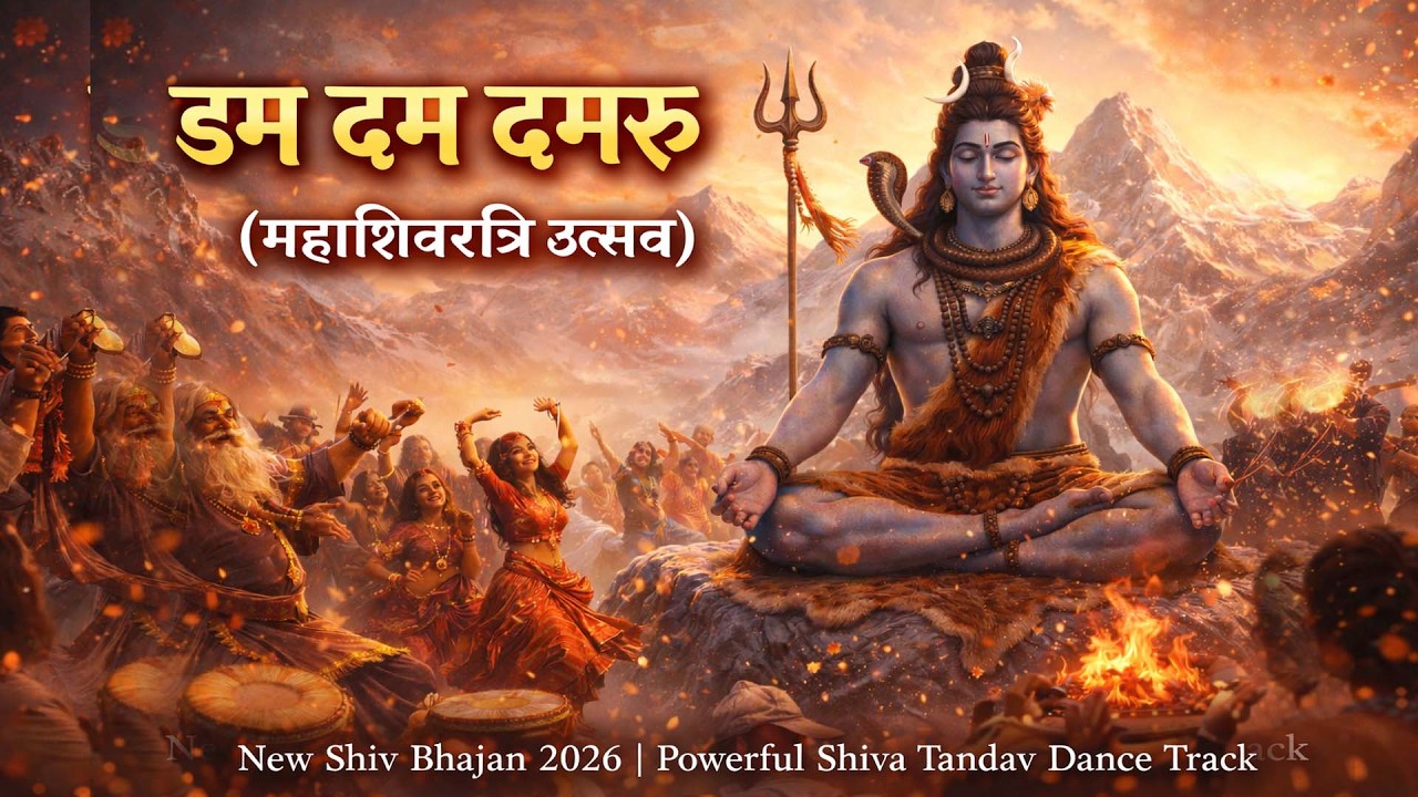 शिव तांडव गूँजेगा | Mahashivratri Special Dance Song 2026 | Non-Stop Shiv Trance & Damru Beats