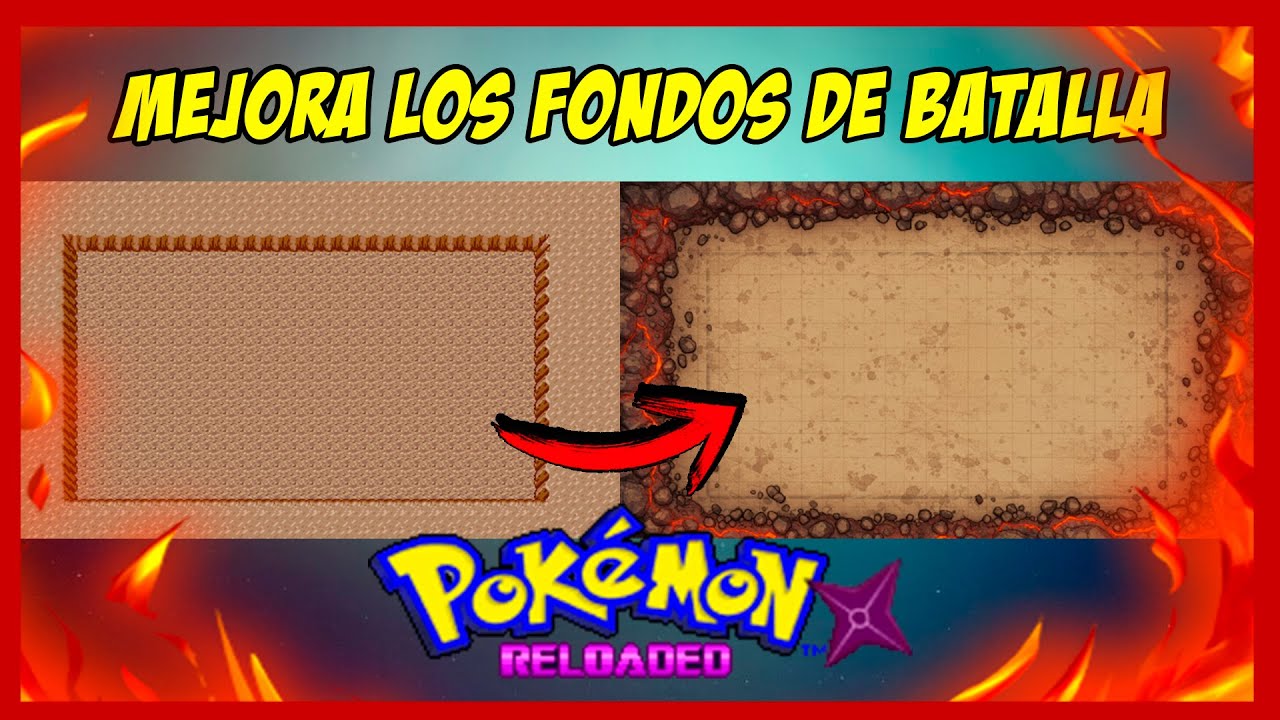 😱 Cambia tus Fondos de Combate ¡AHORA MISMO! - En Pokémon Reloaded The Last Beta 😱