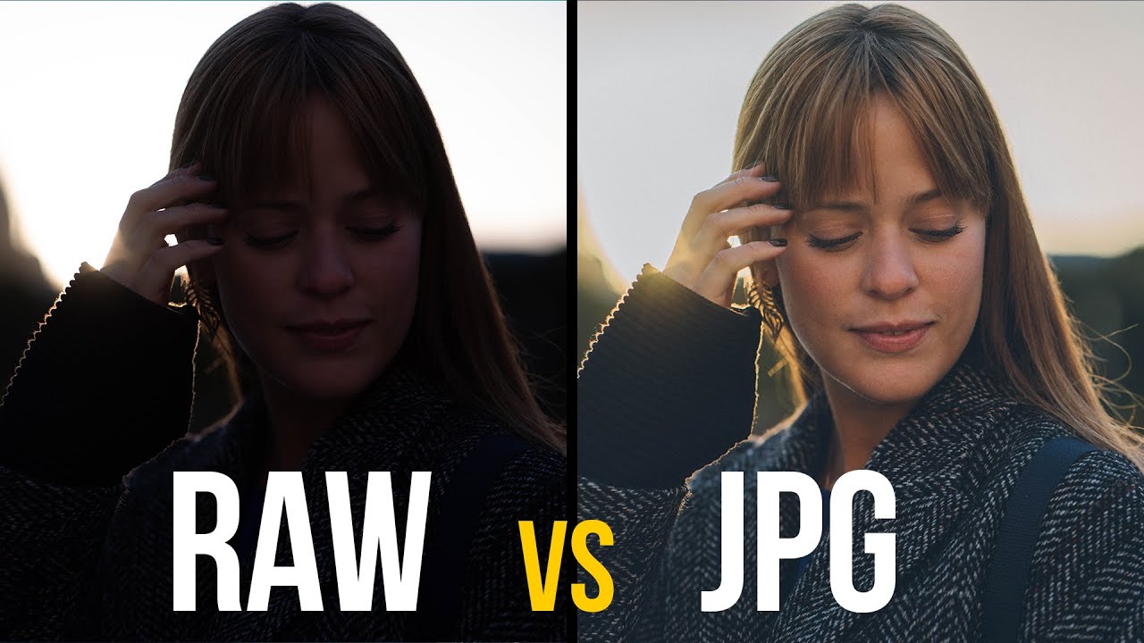Diferencias entre Raw y JPG