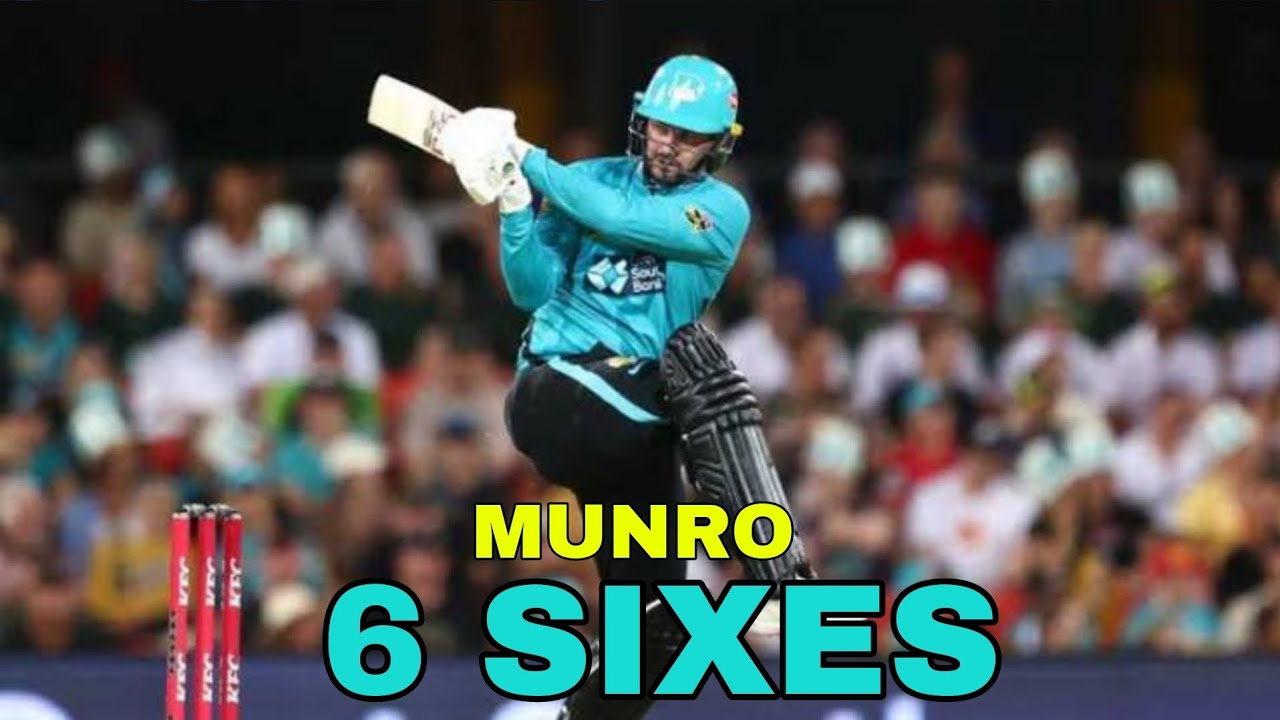 Colin Munro 6 Sixes vs Sydney Sixer #BBL12  2023