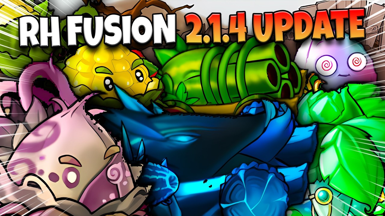 Plants vs Zombies RH FUSION 2.1.4 NEW - CUSTOMIZE MAP ULTIMATE PLANTS