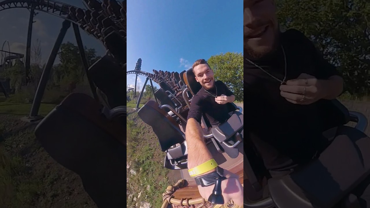 🎢Toutatis pour moi tout seul au Parc Ast&eacute;rix #themepark #rollercoaster