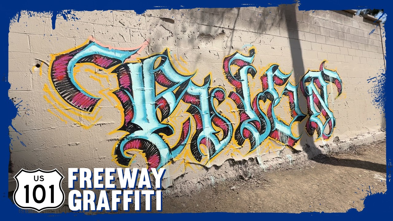 Los Angeles Graffiti - BOMBING THE 101 FREEWAY (Part 1)