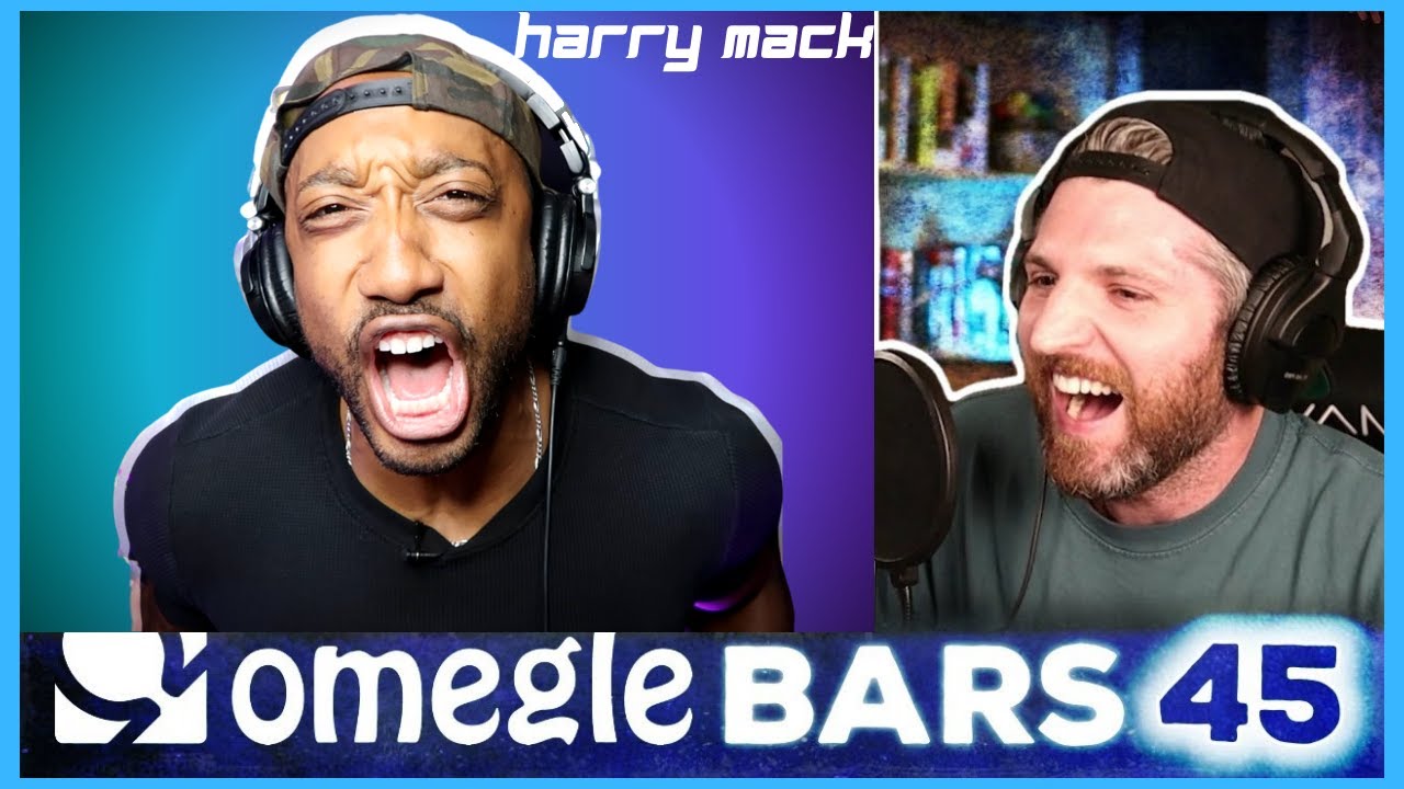 FREESTYLE GOD! Harry Mack Omegle Bars 45  ( Reaction )