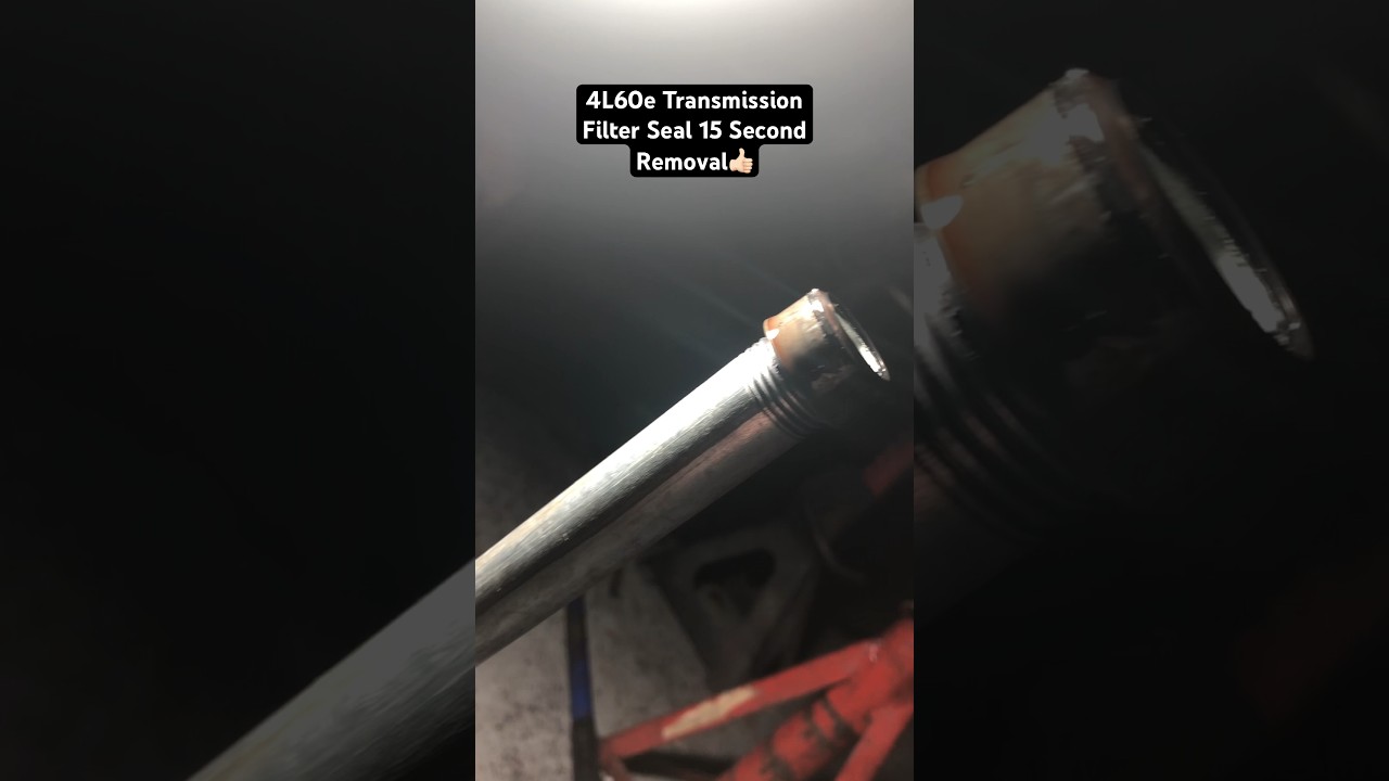 4L60e Transmission Filter Seal Removal EASY!!!