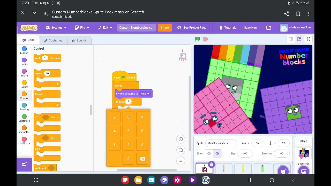 how to make a numberblocks band