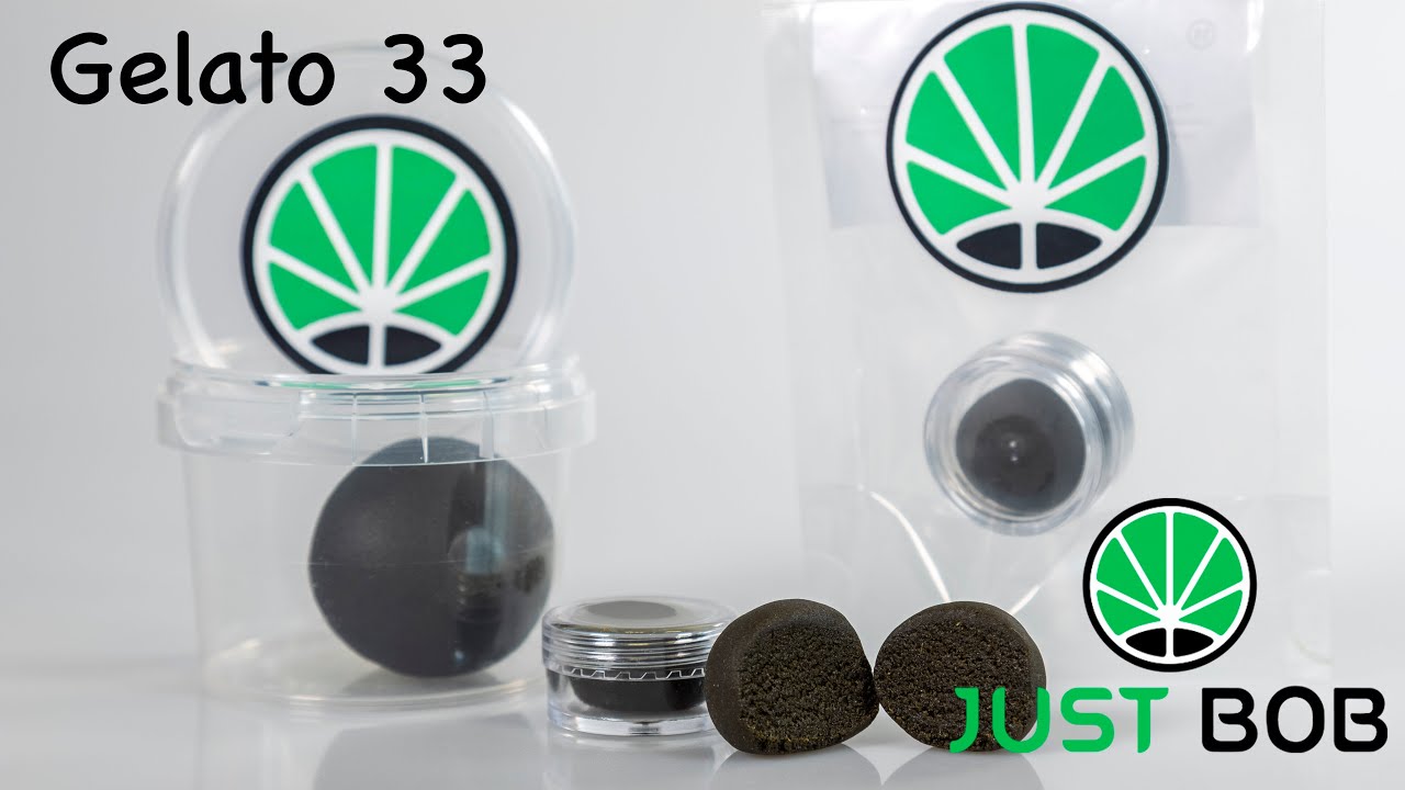 Gelato 33 CBD - Legal Hash - JustBob ENG