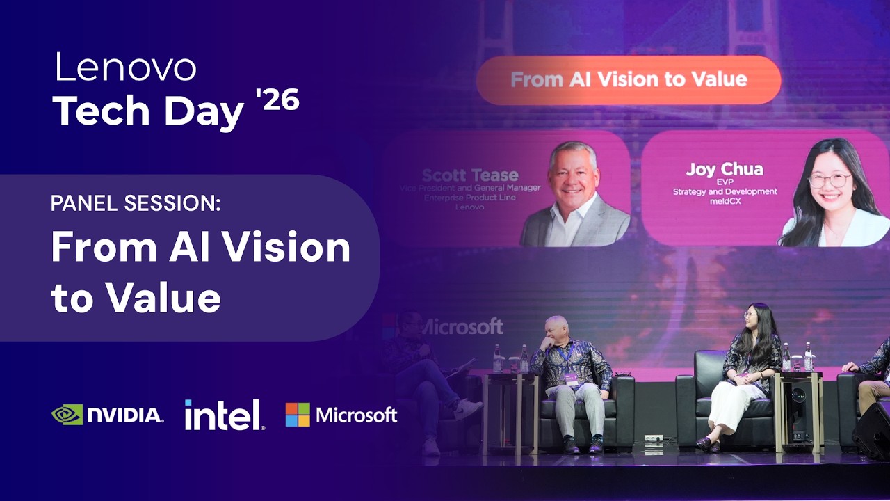 From AI Vision to Real Business Value | Lenovo Tech Day 2026