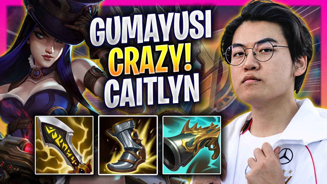 GUMAYUSI CRAZY GAME WITH CAITLYN! - T1 Gumayusi Plays Caitlyn ADC vs Miss Fortune! | Bootcamp 2024