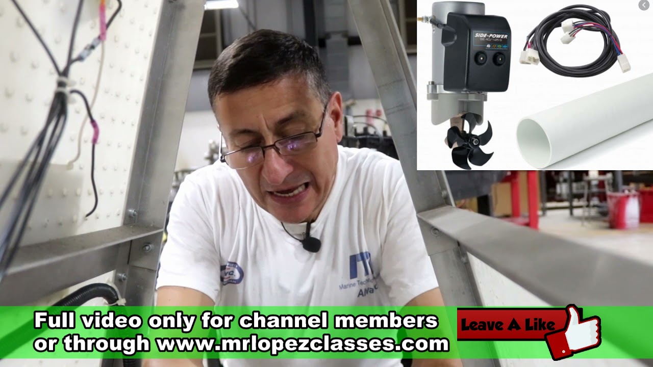 Bow and Stern Thrusters, Electrical and Hydraulics / Highlight Video