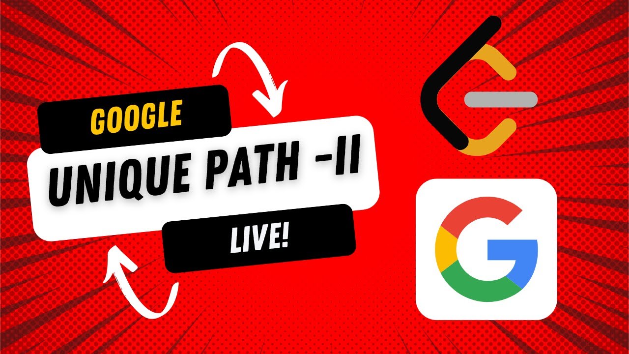 Unique Paths 2 | DP on Grid with Maze Obstacles | Leetcode 63 Live! Solving