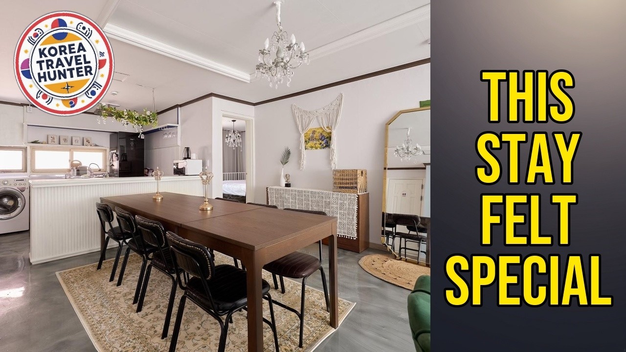 5minute walk from Exit 7 of Hapjeong Station 3 rooms, 3 queen beds, 2 singles, 2 bathrooms Modern…🌟