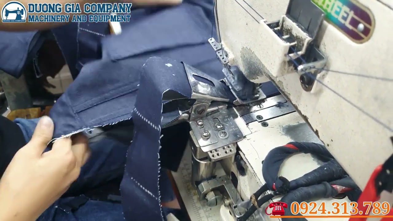 Bộ Cử May Tra Cạp Lưng Quần JEAN