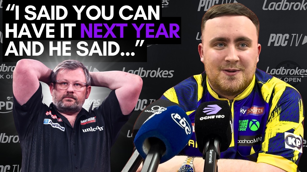 Luke Littler REVEALS What James Wade Said After Beating Him in UK Open Final for Second Time Running