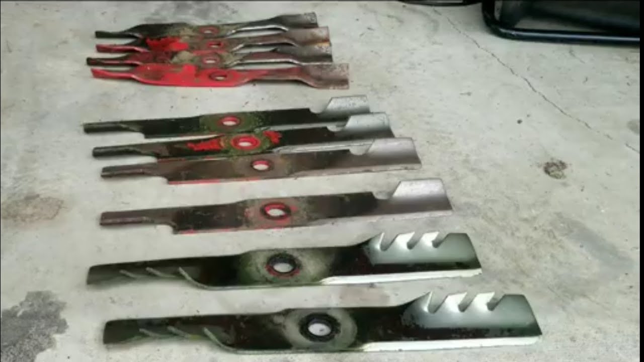 Mulching Blades vs. Gator Blades vs. Standerd Blades