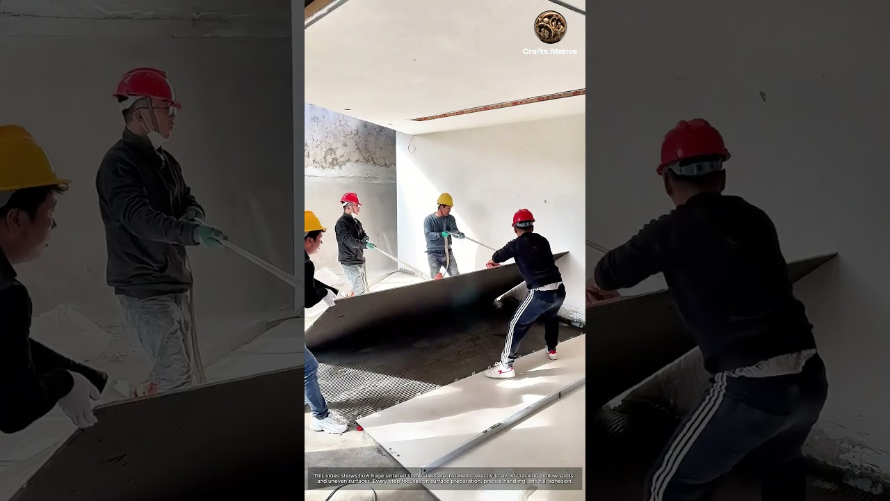 Disaster Averted How to Install Huge Sintered Stone Correctly: Large Format Tile Installation Guide
