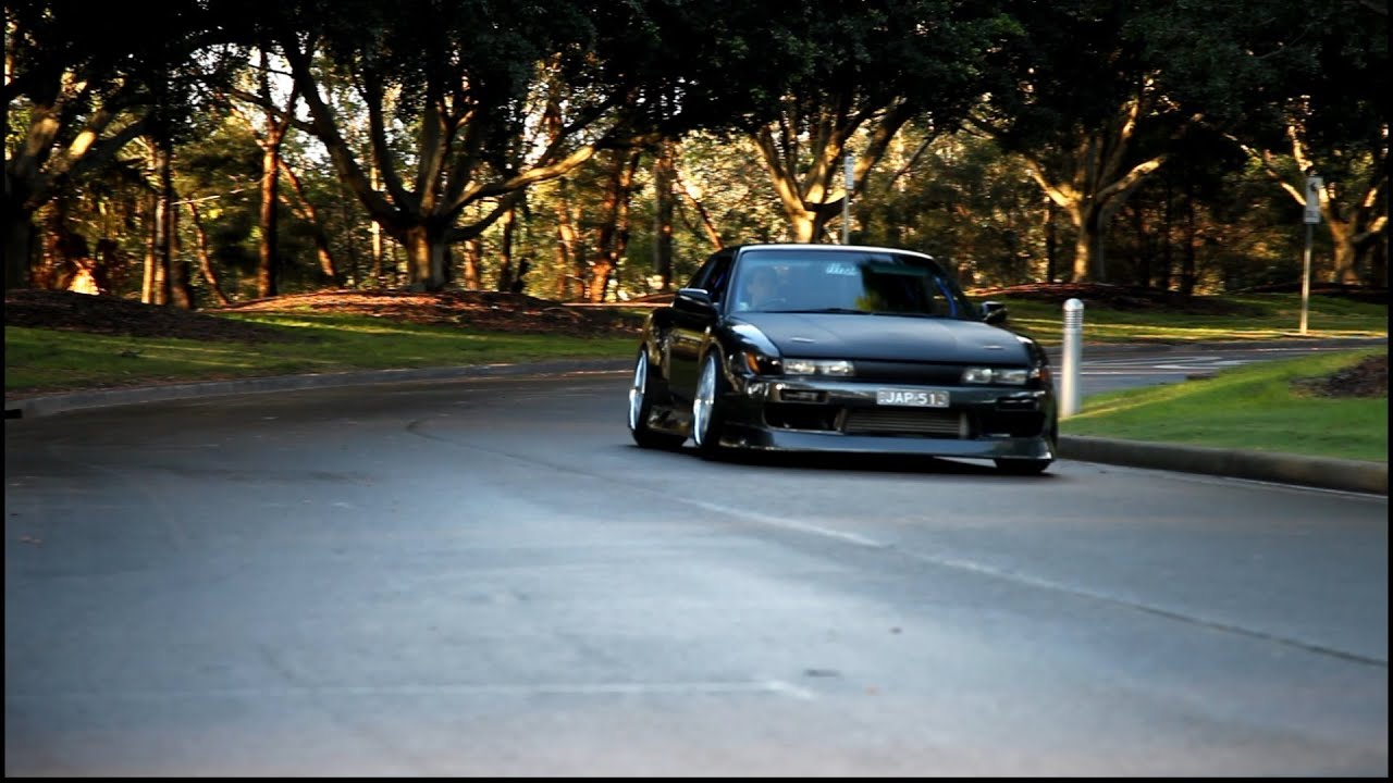 Nissan Silvia s13 - Drive bys, Rides and Scraping on a Leaf