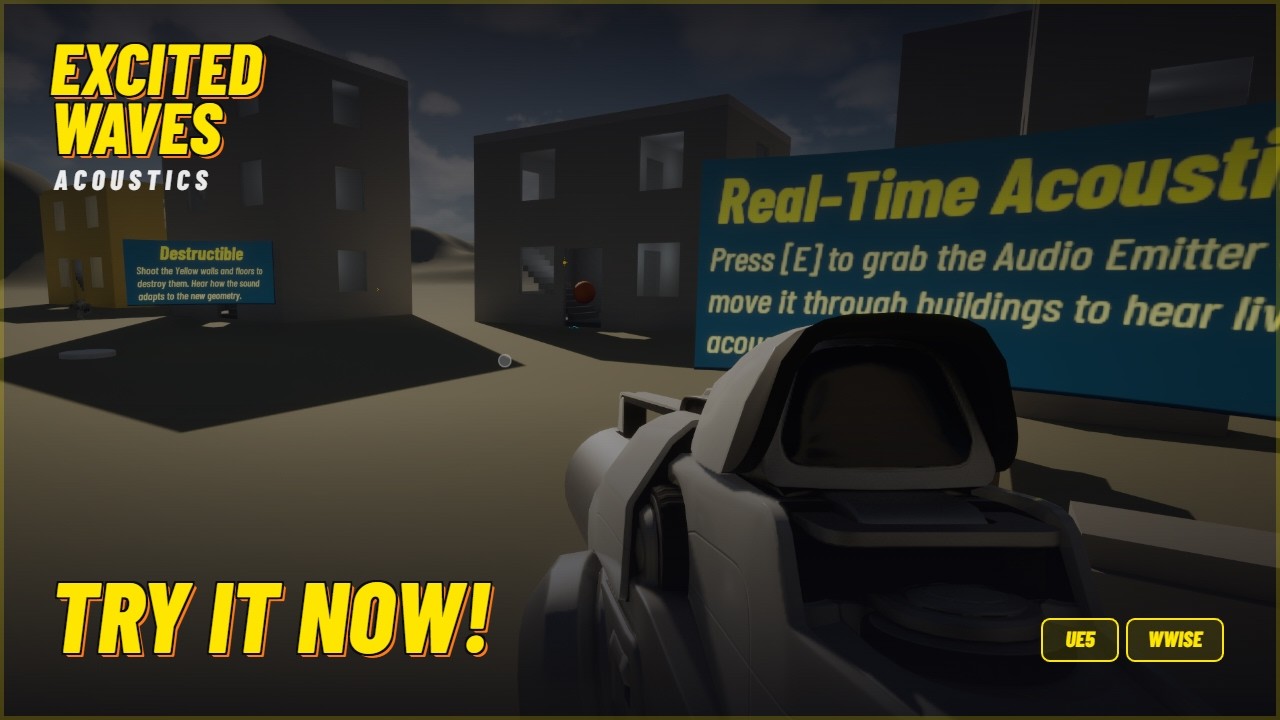Excited Waves Acoustics – Dynamic Reverb System for Unreal Engine & Wwise