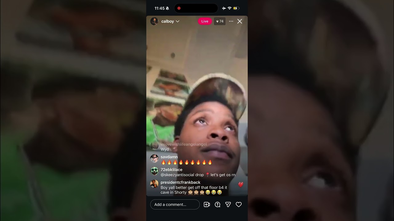 From Calboy on ig live 