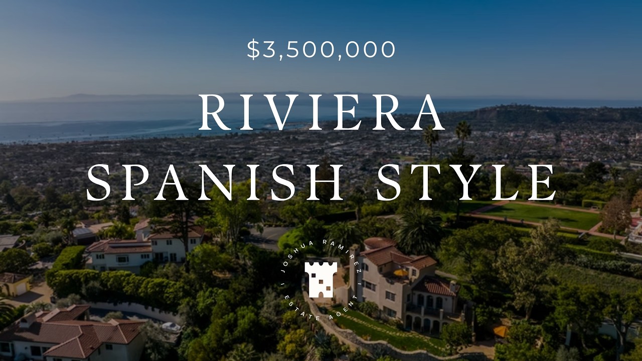 Romantic Spanish style Santa Barbara property